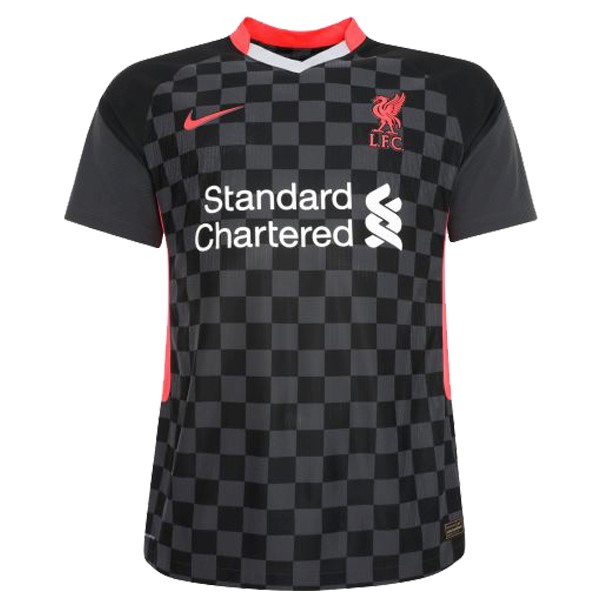 Tailandia Camiseta Liverpool Tercera Equipación 2020-2021 Negro